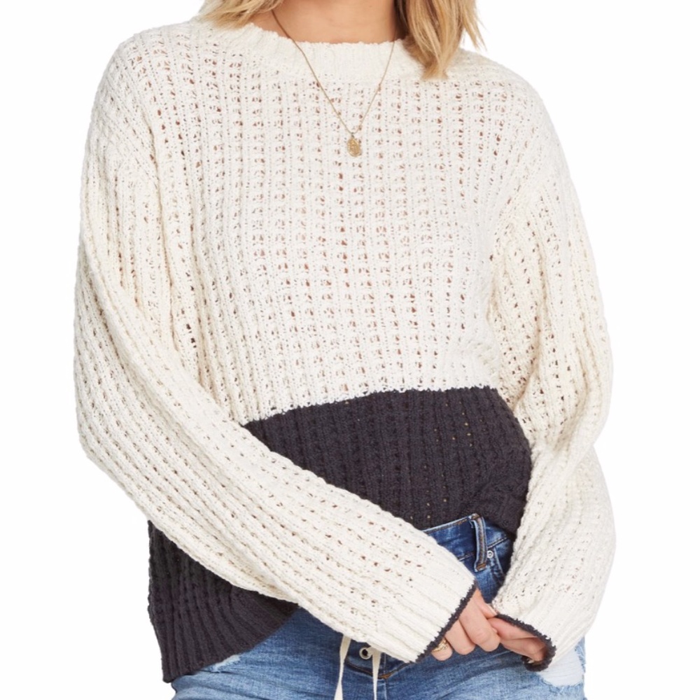 Billabong Block Party Colorblock Sweater